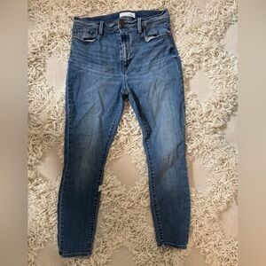 3/$30 FLASH SALE - LOFT Women's Skinny Jeans in Medium Blue Wash